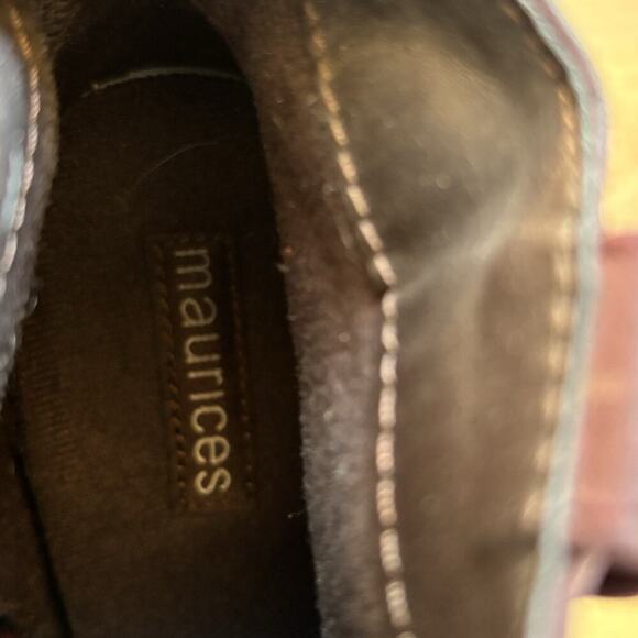 Maurice’s Carol 101878 Western Braided Strappy Ankle Zip Up Bootie Size 9M - Picture 11 of 13